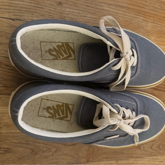 Platform powder blue Vans! Gently worn. - Picture 3 of 4